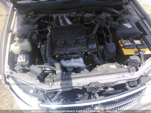 2T1CF28P0XC204340 - 1999 TOYOTA CAMRY SOLARA SE/SLE ოქროსფერი ფოტო 10