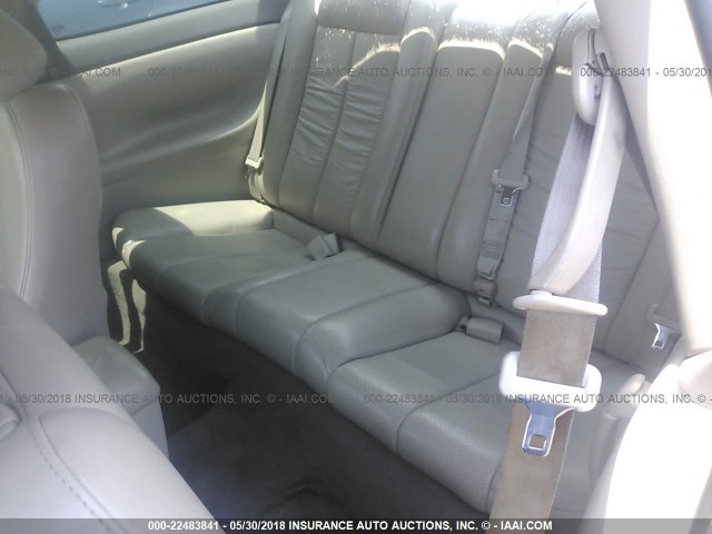 2T1CF28P0XC204340 - 1999 TOYOTA CAMRY SOLARA SE/SLE ოქროსფერი ფოტო 8