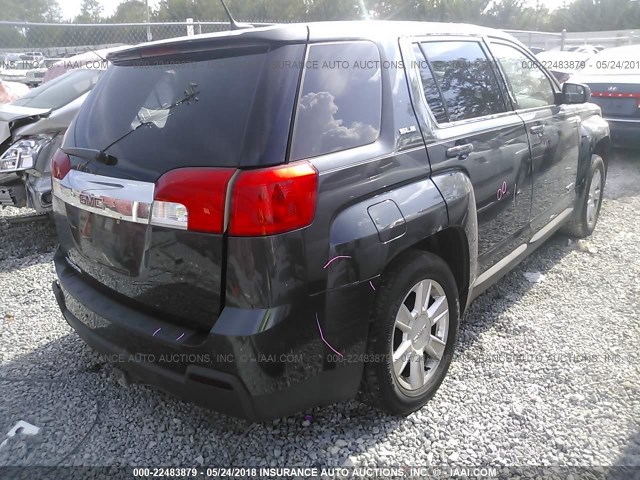 2GKALMEK7D6353964 - 2013 GMC TERRAIN SLE GRAY photo 4