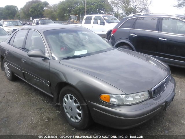 2G4WS52J321133667 - 2002 BUICK CENTURY CUSTOM BROWN photo 1