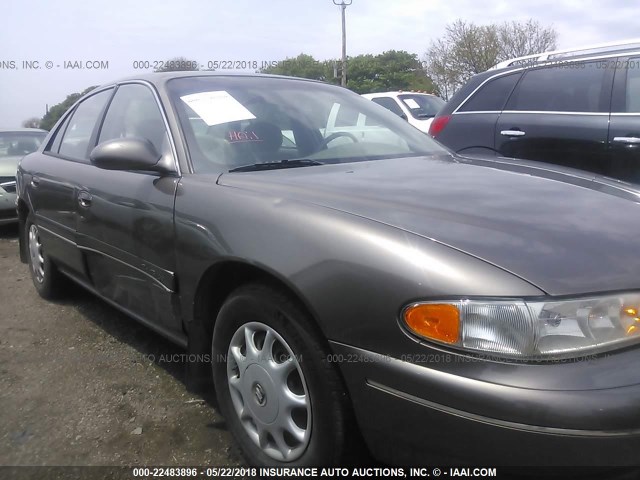 2G4WS52J321133667 - 2002 BUICK CENTURY CUSTOM BROWN photo 6