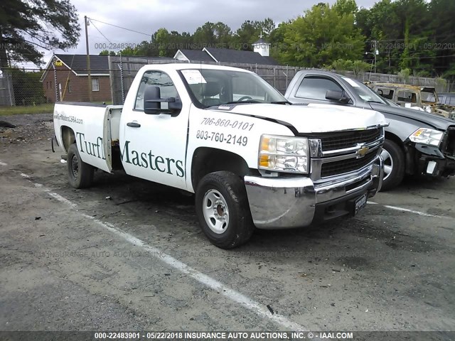 1GC3CVBG2AF123762 - 2010 CHEVROLET SILVERADO C2500 HEAVY DUTY WHITE photo 2