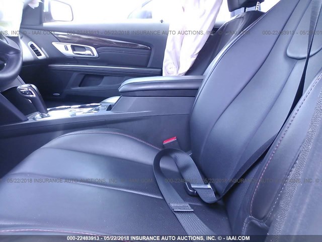 2GKALUEK3E6311809 - 2014 GMC TERRAIN DENALI SILVER photo 8