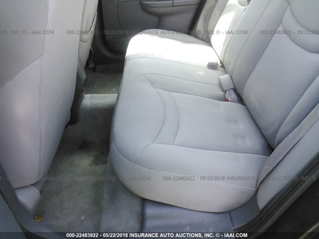 1G8AJ52F94Z188769 - 2004 SATURN ION LEVEL 2 BLACK photo 8