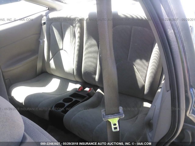 1G8ZY12712Z188424 - 2002 SATURN SC2 BLUE photo 8