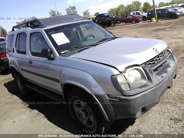 5N1ED28YX3C672002 - 2003 NISSAN XTERRA XE/SE SILVER photo 1