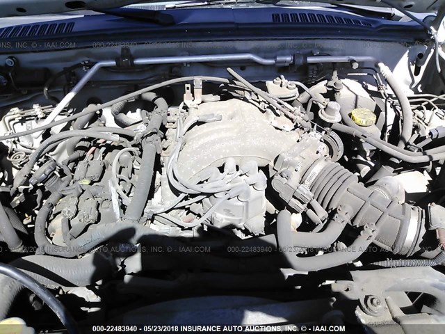 5N1ED28YX3C672002 - 2003 NISSAN XTERRA XE/SE SILVER photo 10