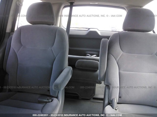 5FNRL38267B021551 - 2007 HONDA ODYSSEY LX GOLD photo 8