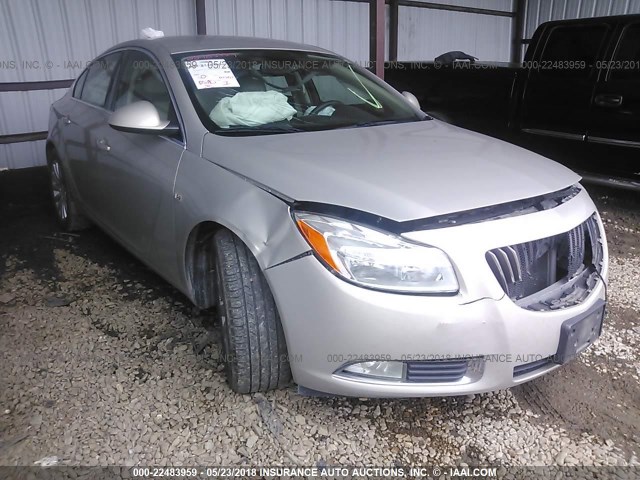 2G4GN5EC9B9186044 - 2011 BUICK REGAL CXL BEIGE photo 6