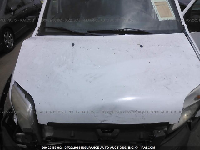 NM0LS7AN8DT141748 - 2013 FORD TRANSIT CONNECT XL WHITE photo 10