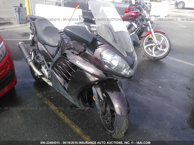 JKBZGNC12CA015401 - 2012 KAWASAKI ZG1400 C MAROON photo 1