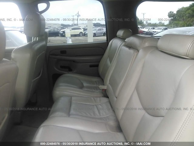 1GKFK16Z85J153201 - 2005 GMC YUKON XL K1500 GOLD photo 8