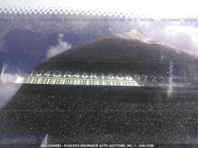 1J4GR48K15C697258 - 2005 JEEP GRAND CHEROKEE LAREDO/COLUMBIA/FREEDOM 白色 照片 9