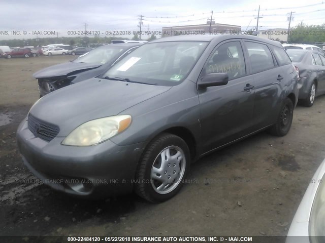 2T1KR32E76C590723 - 2006 TOYOTA COROLLA MATRIX XR GRAY photo 2