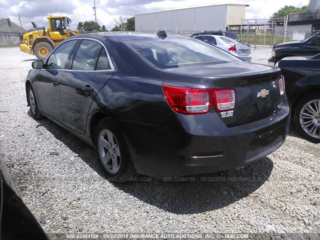 1G11B5SLXEF175937 - 2014 CHEVROLET MALIBU LS GRAY photo 3
