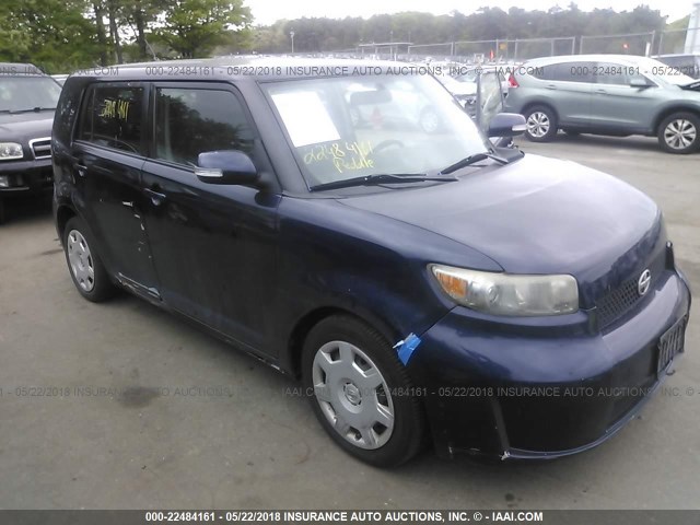 JTLKE50E081048885 - 2008 TOYOTA SCION XB შავი ფოტო 1