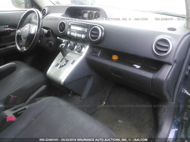 JTLKE50E081048885 - 2008 TOYOTA SCION XB შავი ფოტო 5