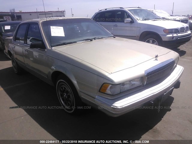 1G4AG55N1P6467934 - 1993 BUICK CENTURY SPECIAL GOLD photo 1