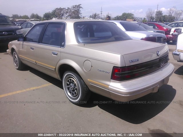 1G4AG55N1P6467934 - 1993 BUICK CENTURY SPECIAL GOLD photo 3