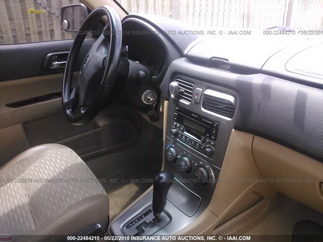 JF1SG65633H725821 - 2003 SUBARU FORESTER 2.5XS Қызыл фото 5