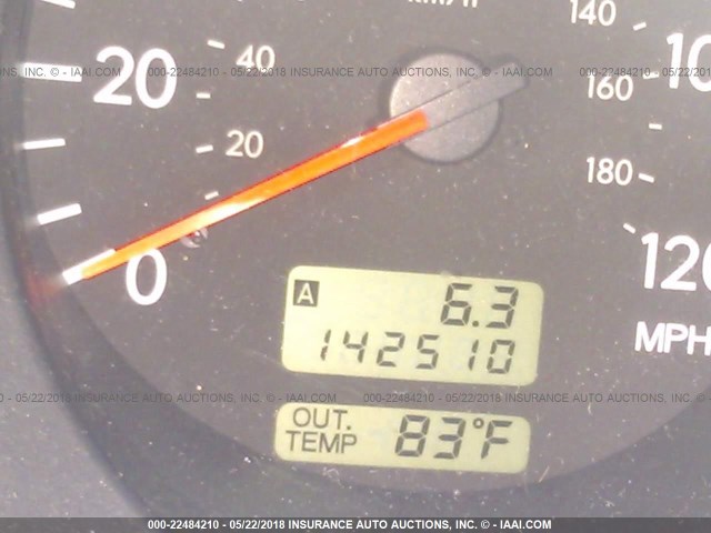 JF1SG65633H725821 - 2003 SUBARU FORESTER 2.5XS Қызыл фото 7