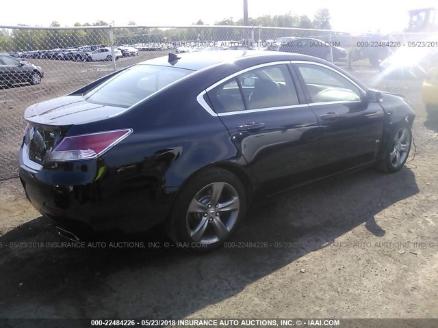 19UUA9F51EA000890 - 2014 ACURA TL TECH BLACK photo 4
