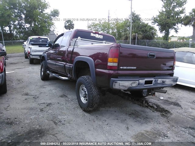 1GCHC29U92E249673 - 2002 CHEVROLET SILVERADO C2500 HEAVY DUTY RED photo 3