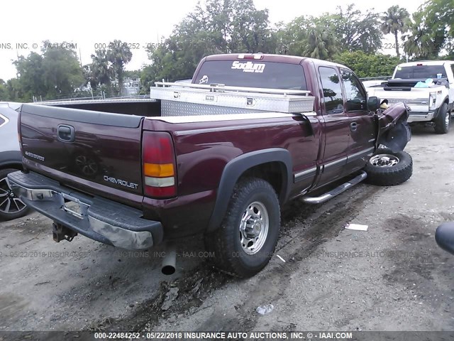 1GCHC29U92E249673 - 2002 CHEVROLET SILVERADO C2500 HEAVY DUTY RED photo 4