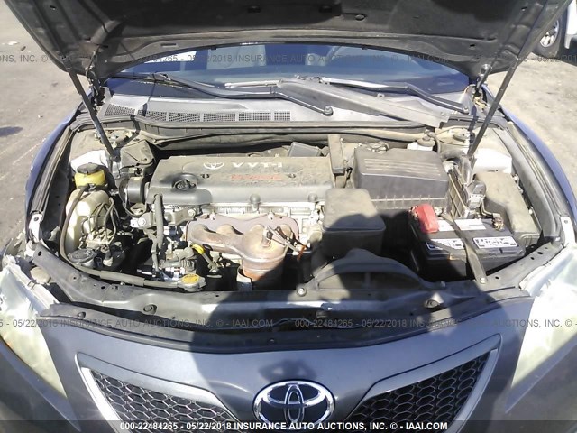 4T1BE46K09U908797 - 2009 TOYOTA CAMRY SE/LE/XLE 灰色 照片 10