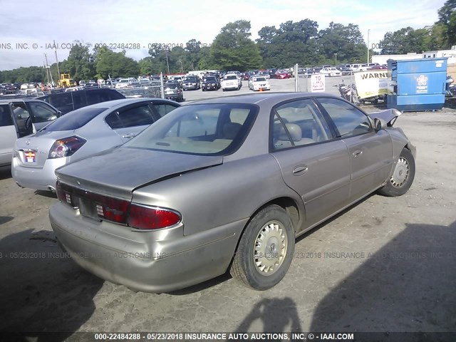 2G4WY55J6Y1347345 - 2000 BUICK CENTURY LIMITED/2000 GOLD photo 4