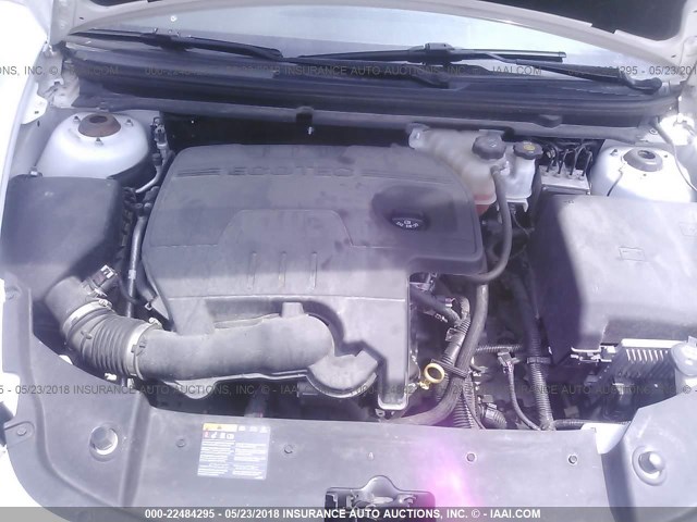1G1ZC5EU9BF116507 - 2011 CHEVROLET MALIBU 1LT 白色 照片 10