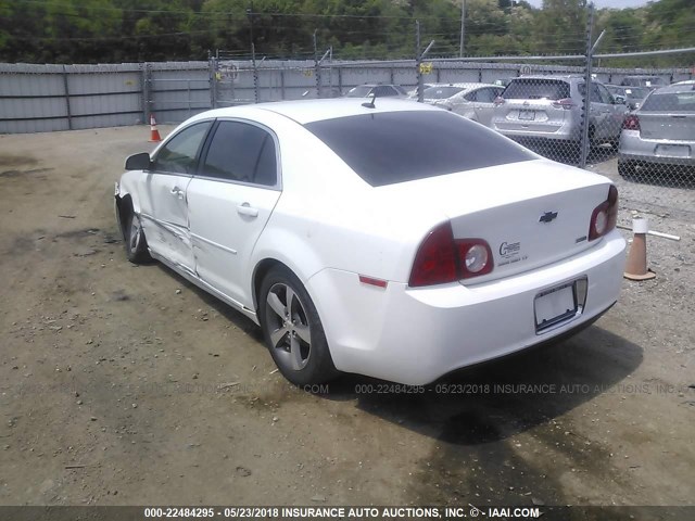 1G1ZC5EU9BF116507 - 2011 CHEVROLET MALIBU 1LT 白色 照片 3