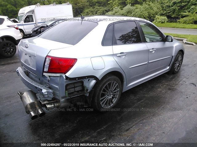 JF1GV7E68CG016468 - 2012 SUBARU IMPREZA WRX SILVER photo 4