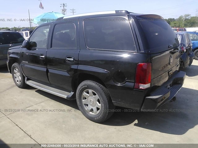 1GYEK63N05R149483 - 2005 CADILLAC ESCALADE LUXURY BLACK photo 3