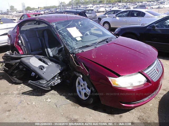 1G8AJ55F26Z166126 - 2006 SATURN ION LEVEL 2 Qırmızı foto 1