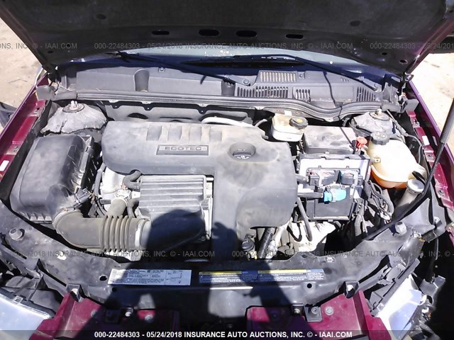 1G8AJ55F26Z166126 - 2006 SATURN ION LEVEL 2 Qırmızı foto 10