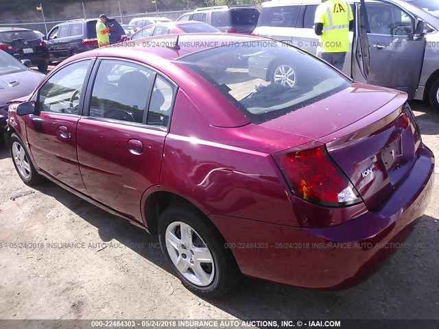 1G8AJ55F26Z166126 - 2006 SATURN ION LEVEL 2 Qırmızı foto 3