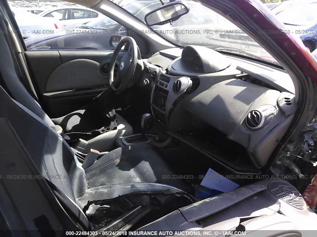 1G8AJ55F26Z166126 - 2006 SATURN ION LEVEL 2 Qırmızı foto 5