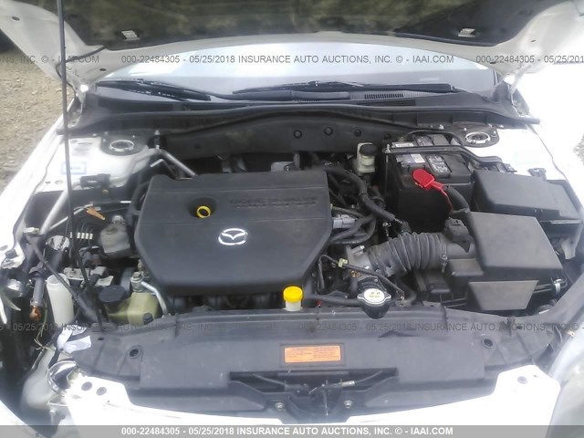 1YVHP80C285M17099 - 2008 MAZDA 6 I Ağ foto 10