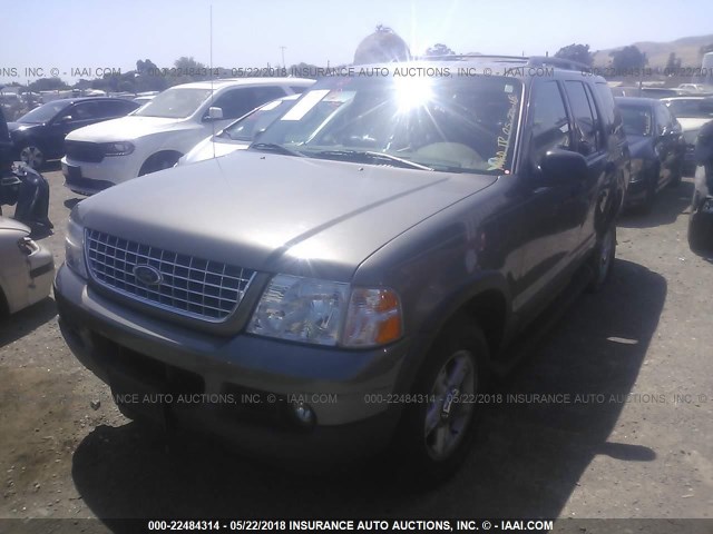 1FMZU73K43ZB12538 - 2003 FORD EXPLORER XLT/XLT SPORT/NBX GRAY photo 2