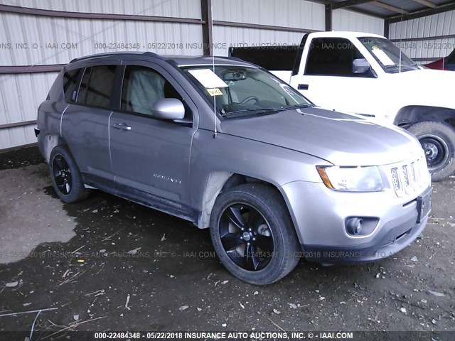 1C4NJDEB9GD685705 - 2016 JEEP COMPASS LATITUDE ნაცრისფერი ფოტო 1