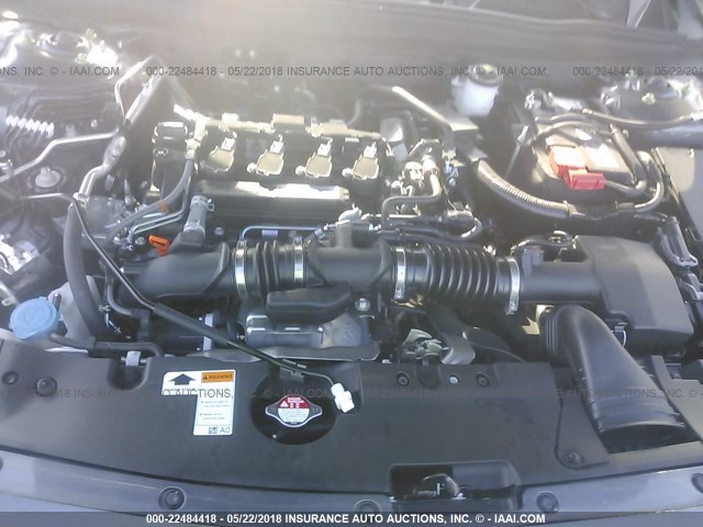 1HGCV1F32JA087323 - 2018 HONDA ACCORD SPORT 灰色 照片 10