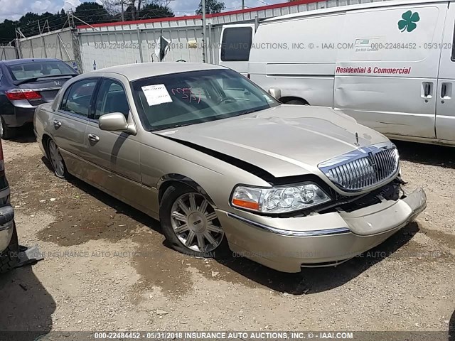 2LNHM82V89X602265 - 2009 LINCOLN TOWN CAR SIGNATURE LIMITED TAN photo 1