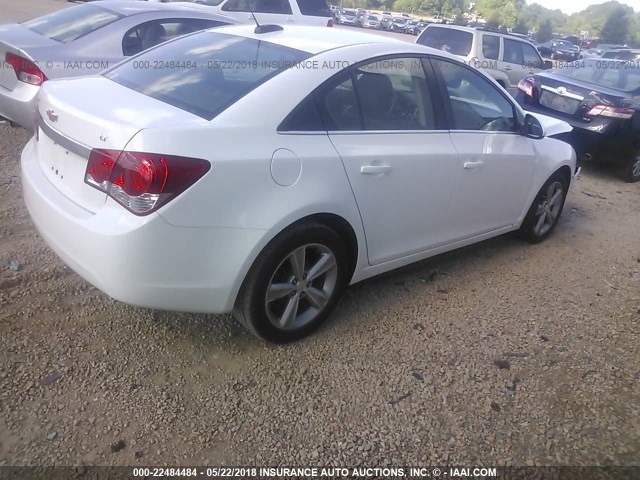 1G1PF5SB7G7226474 - 2016 CHEVROLET CRUZE LIMITED LT WHITE photo 4