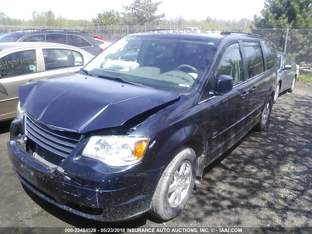 2A8HR54P68R776527 - 2008 CHRYSLER TOWN & COUNTRY TOURING SILVER photo 2