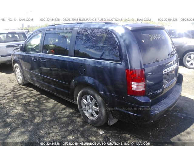2A8HR54P68R776527 - 2008 CHRYSLER TOWN & COUNTRY TOURING SILVER photo 3