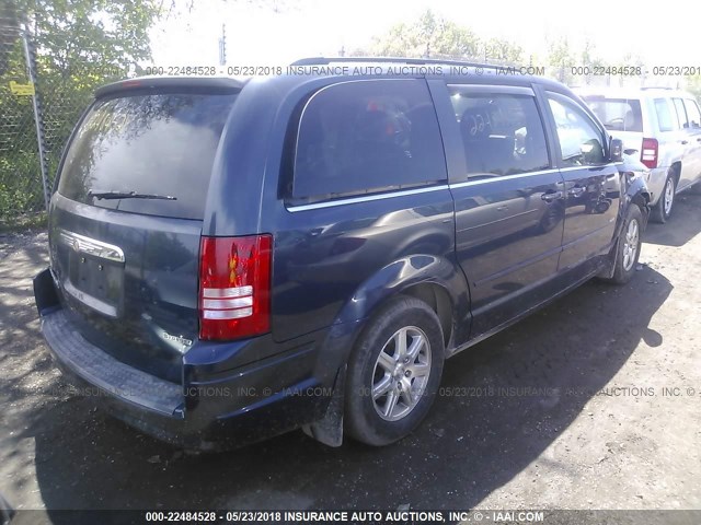 2A8HR54P68R776527 - 2008 CHRYSLER TOWN & COUNTRY TOURING SILVER photo 4