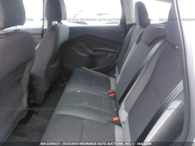 1FMCU0F74EUD84253 - 2014 FORD ESCAPE S SILVER photo 8