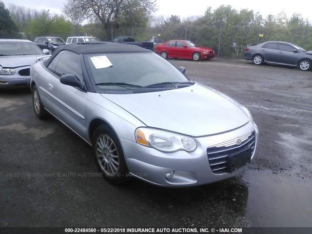 1C3EL55R76N257013 - 2006 CHRYSLER SEBRING TOURING SILVER photo 1