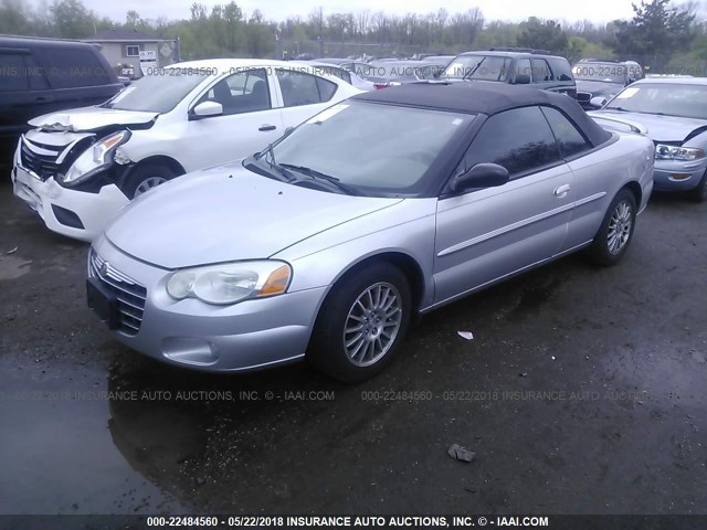 1C3EL55R76N257013 - 2006 CHRYSLER SEBRING TOURING SILVER photo 2